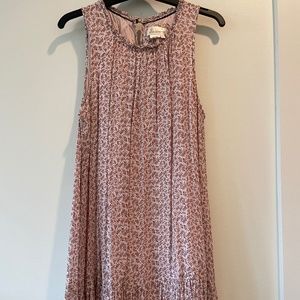 Anthropologie mini dress size small